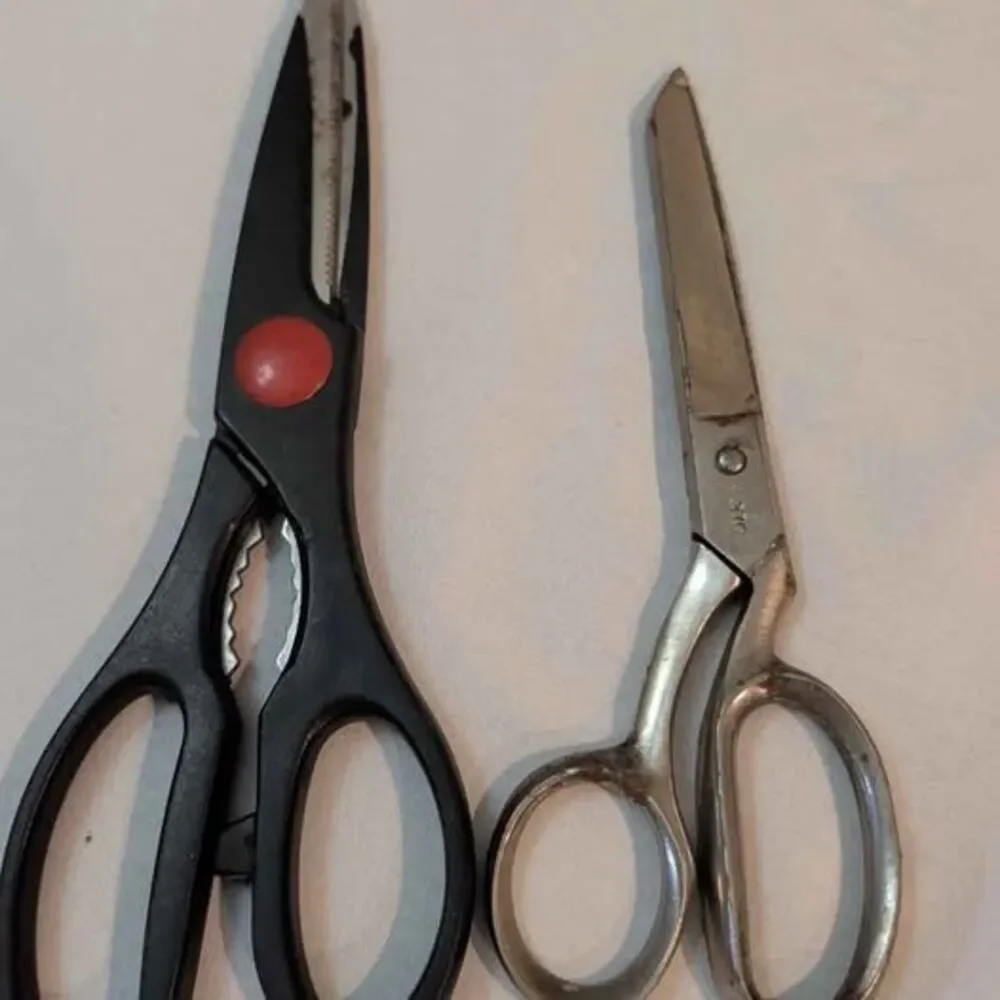 Vintage Kingshead Italy Steel Shears & Kitchen Utility Scissors Scissors Lot